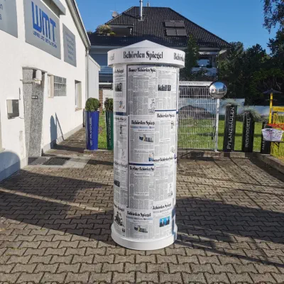 Litfaßsäule Standard 70 x 210 cm