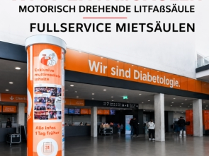 Litfaßsäule Outdoor - Winfriedschule Fulda