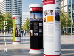 Litfaßsäule Outdoor - TH Ludwigshafen