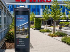 Litfaßsäule Outdoor - TH Ludwigshafen