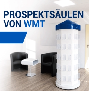 Prospektsäule Jobcenter Düsseldorf