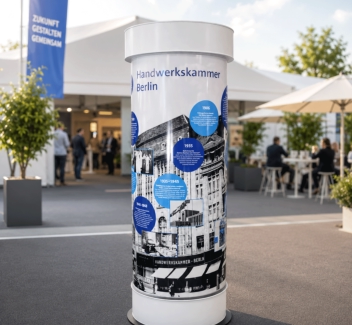 Litfaßsäule Berlin - Event Handwerkskammer Berlin
