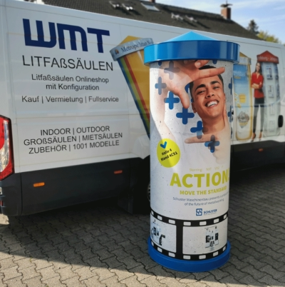 Litfaßsäule Standard 80 x 220 cm