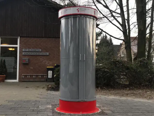 Litfaßsäule Outdoor - Kita Recklinghausen