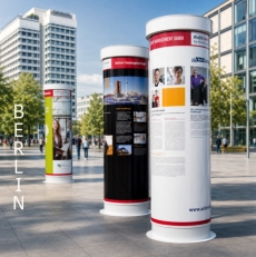 Litfaßsäule Outdoor - TH Ludwigshafen