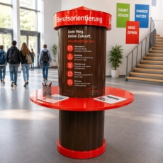 Litfaßsäule Outdoor - Winfriedschule Fulda