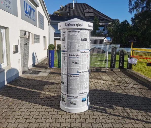 Litfaßsäule Standard 70 x 210 cm