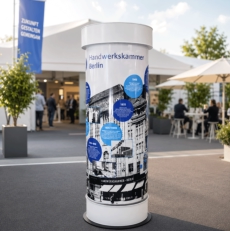 Litfaßsäule Berlin - Event Handwerkskammer Berlin