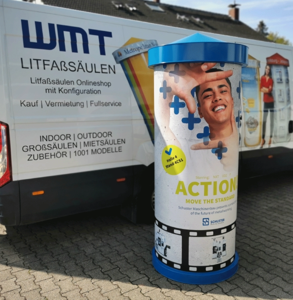 Litfaßsäule Standard 80 x 220 cm