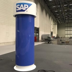 Litfaßsäule Silas SAP Messe Köln-1